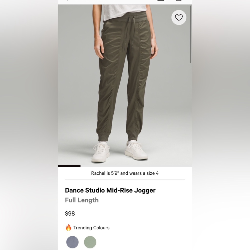 Lululemon Dance Studio Mod-Rise Jogger
